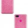 Чохол Silicone 3in1 Блискітки для Xiaomi Mi8 Lite Рожевий