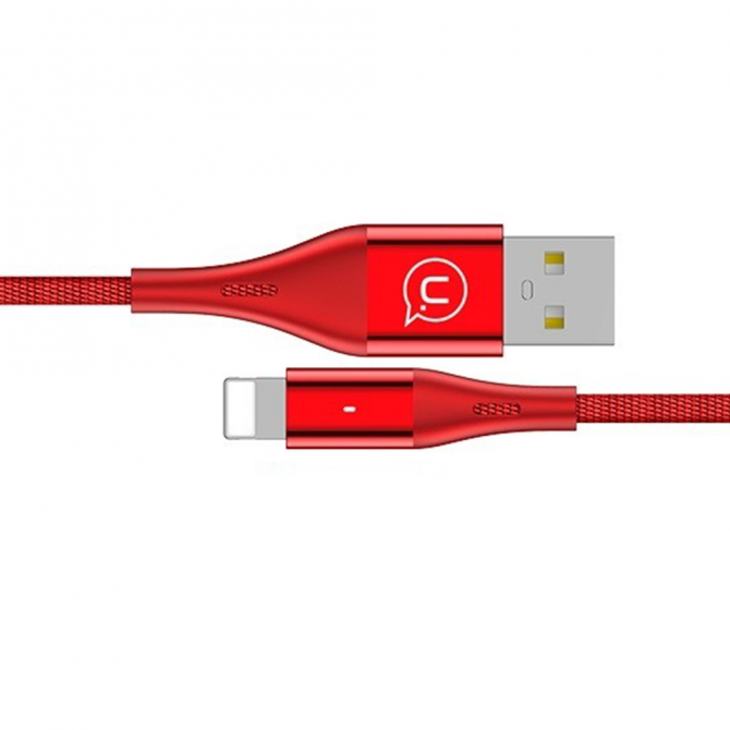 Кабель Usams U4 US-SJ209 Lightning Червоний-2