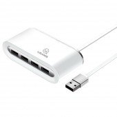 Хаб USB Usams US-SJ238 4 Ports Білий (SJ238FX01) Хаб USB Usams US-SJ238 4 Ports Білий (SJ238FX01)