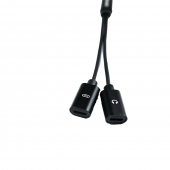 Перехідник Usams lightning Адаптер Cable US-SJ160 2 in 1 Чорний (SJ1602L01) Перехідник Usams lightning Адаптер Cable US-SJ160 2 in 1 Чорний (SJ1602L01)