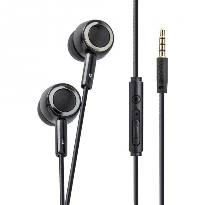 Наушники Usams EP-12 Чёрный (HSEP1201)