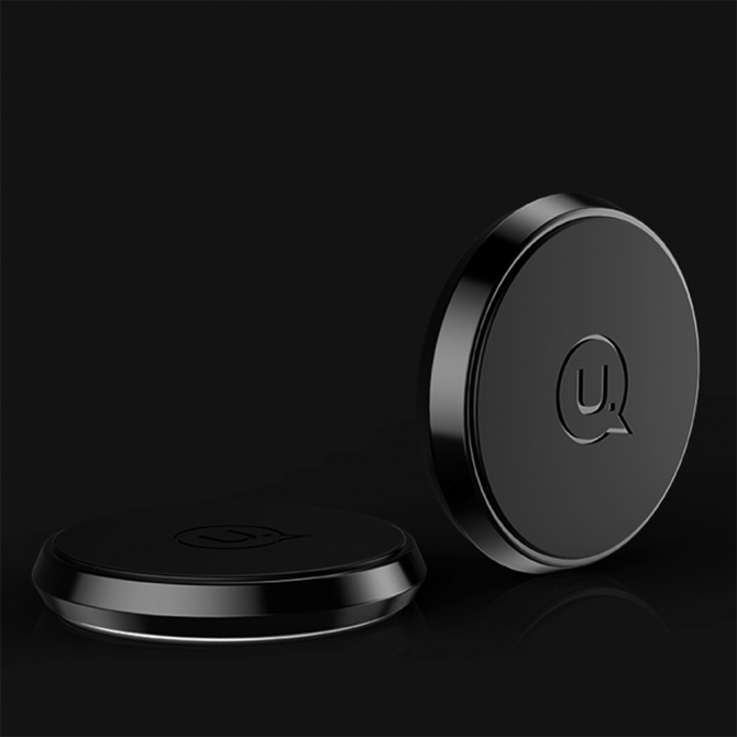 Автотримач Usams Car Disc Holder US-ZJ020 Metal Magnetic Чорний (ZJ20ZJ01)-2