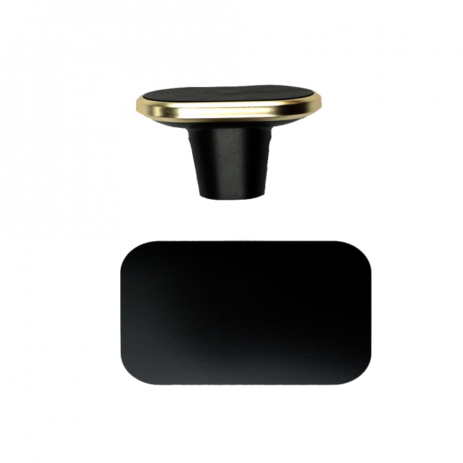 Автотримач Usams Car Holder US-ZJ007 Metal Magnetic Золотий (VSD01)-1