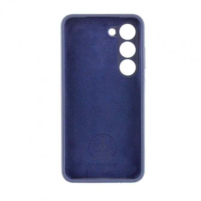 Чохол Soft Case Samsung Galaxy S24 Plus Темно Синій FULL-1