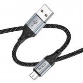 USB Кабель Hoco X102 Fresh MicroUSB Black 1m USB Кабель Hoco X102 Fresh MicroUSB Black 1m