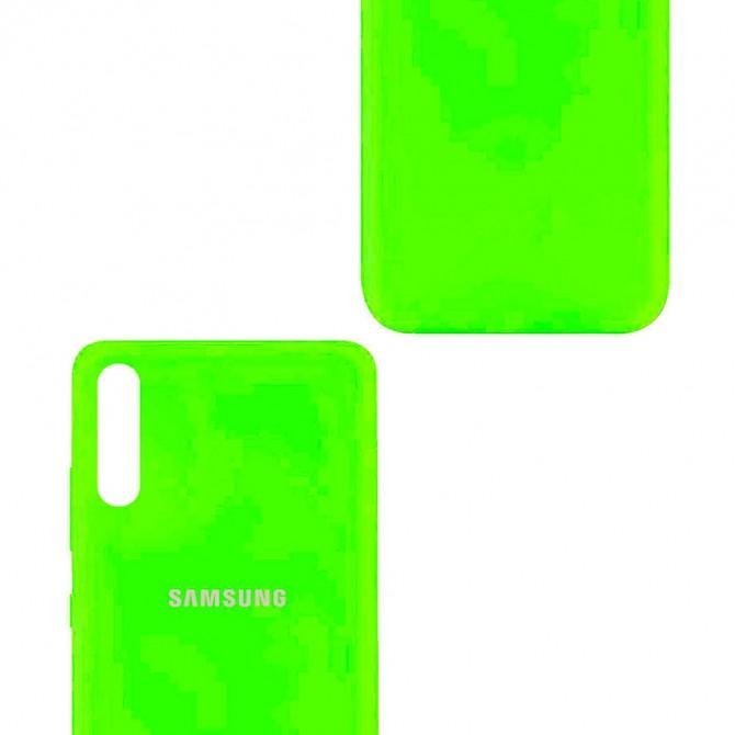 Чохол Soft Case Samsung A307/A505 Galaxy A30s/A50 2019 Салатовий FULL-2