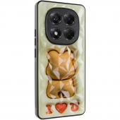 Накладка Prisma Fluffie для Xiaomi Redmi Note 13 Pro 4G/Poco M6 Pro 4G Bear