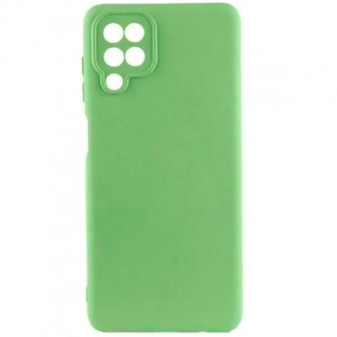 Чехол силиконовый для Samsung A125 Galaxy A12 Фисташковый FULL