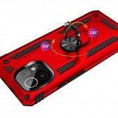 HONOR Hard Defence Series Xiaomi Mi 11 Lite Red (with magnet) HONOR Hard Defence Series Xiaomi Mi 11 Lite Red (with magnet)