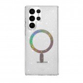 Чохол TPU Eclipse Sparkle (MagFit) для Samsung Galaxy S24 Ultra Прозорий Чохол TPU Eclipse Sparkle (MagFit) для Samsung Galaxy S24 Ultra Прозорий
