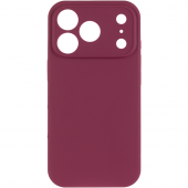 Силиконовый чехол для iPhone 17 Pro Plum FULL (NO LOGO)