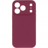Силиконовый чехол для iPhone 17 Pro Plum FULL (NO LOGO)