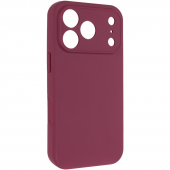 Силиконовый чехол для iPhone 17 Pro Plum FULL (NO LOGO)
