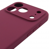 Силиконовый чехол для iPhone 17 Pro Plum FULL (NO LOGO)