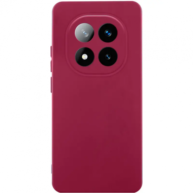 Чехол Original Soft Case Xiaomi Redmi Note 15 4G/5G Бордовый FULL