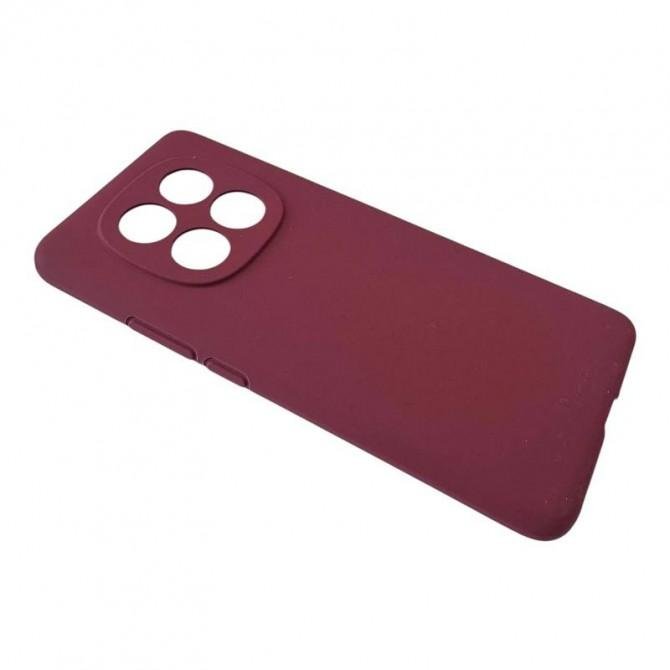 Чехол Original Soft Case Xiaomi Redmi Note 15 4G/5G Бордовый FULL-2