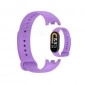 Ремінець для браслета Mi Band 8/9 (Silicon) Purple