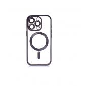 Силиконовый чехол SHINING with MagSafe для iPhone 16 Pro Max Фиолетовый Силиконовый чехол SHINING with MagSafe для iPhone 16 Pro Max Фиолетовый