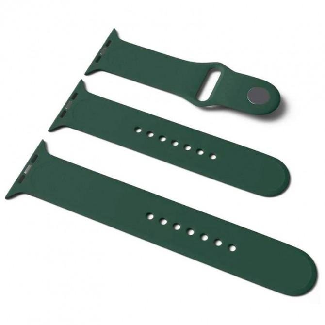 Ремешок для Apple Watch 42/44/45/46/49mm Sport Band 3 pcs (S/M & M/L) Army Green