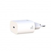 Мережевий зарядний пристрій XO L91EU PD 25W/1 USB-C White + Type-C to Lightning Cable Мережевий зарядний пристрій XO L91EU PD 25W/1 USB-C White + Type-C to Lightning Cable