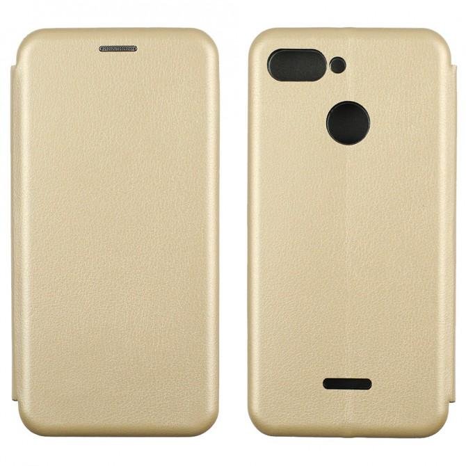 Чехол книжка U-Like Best для Xiaomi Redmi 6 Gold