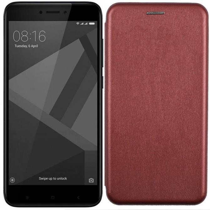 Чехол книжка U-Like Best для Xiaomi Redmi Note 4x Bronze