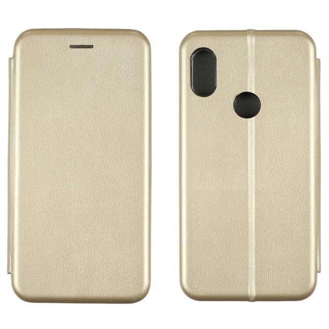 Чехол книжка U-Like Best для Xiaomi Redmi Note 6 Pro Gold
