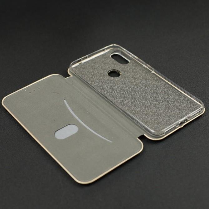 Чехол книжка U-Like Best для Xiaomi Redmi Note 6 Pro Gold-3