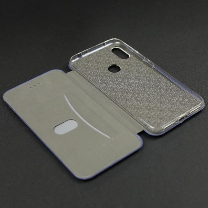 Чехол книжка U-Like Best для Xiaomi Redmi Note 6 Pro Cyan-3