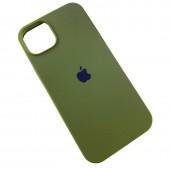 Силіконовий чохол для iPhone 14 Plus Dark Olive FULL