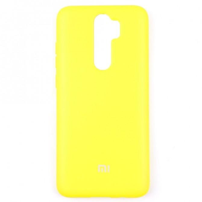 Чохол Soft Case для Xiaomi Redmi Note 8 Pro Яскраво жовтий FULL-1