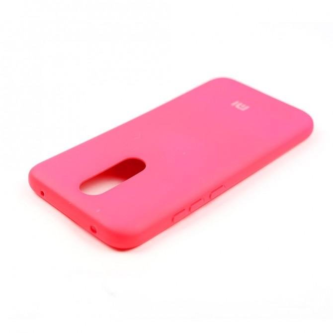 Чехол Soft Case для Xiaomi Redmi 8 Ярко малиновый FULL-4