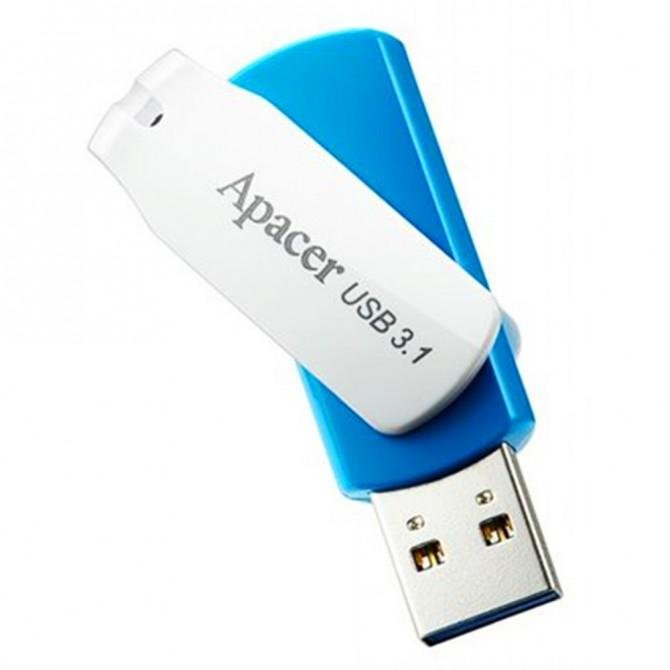 Флеш пам'ять Apacer USB 32Gb AH357 Синiй USB 3.1-1