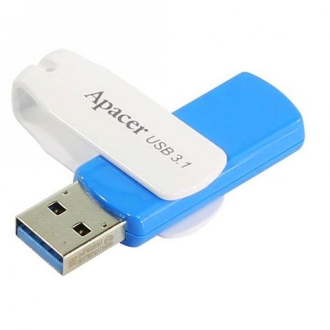 Флеш пам'ять Apacer USB 32Gb AH357 Синiй USB 3.1-2