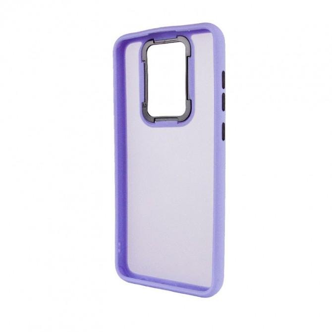 Чехол TPU+PC Lyon Frosted series Xiaomi Redmi Note 9s/Note 9 Pro Purple-1