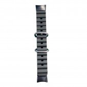 Ремешок для браслета Mi Band 8/9 (Ocean) Black Ремешок для браслета Mi Band 8/9 (Ocean) Black