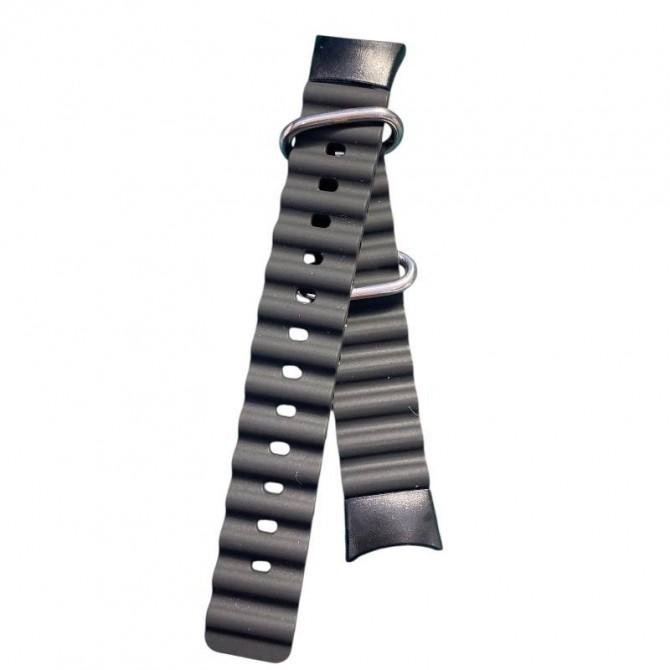 Ремінець для браслета Mi Band 8/9 (Ocean) Black-2