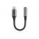 Переходник XO NB-R258C Lightning to 3.5mm Mate Black