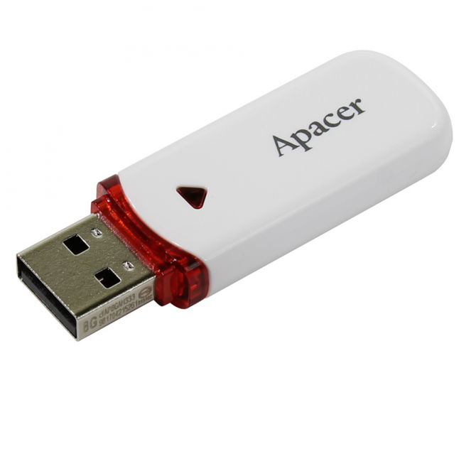 Флеш пам'ять Apacer USB 16Gb AH333 Білий-2