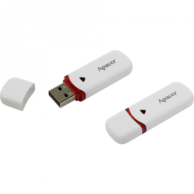 Флеш пам'ять Apacer USB 16Gb AH333 Білий-4