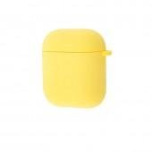 Чехол U-Like Silicone Protective Case Clear Neon For Airpods 1/2 Light Yellow