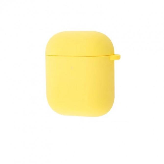 Чехол U-Like Silicone Protective Case Clear Neon For Airpods 1/2 Light Yellow