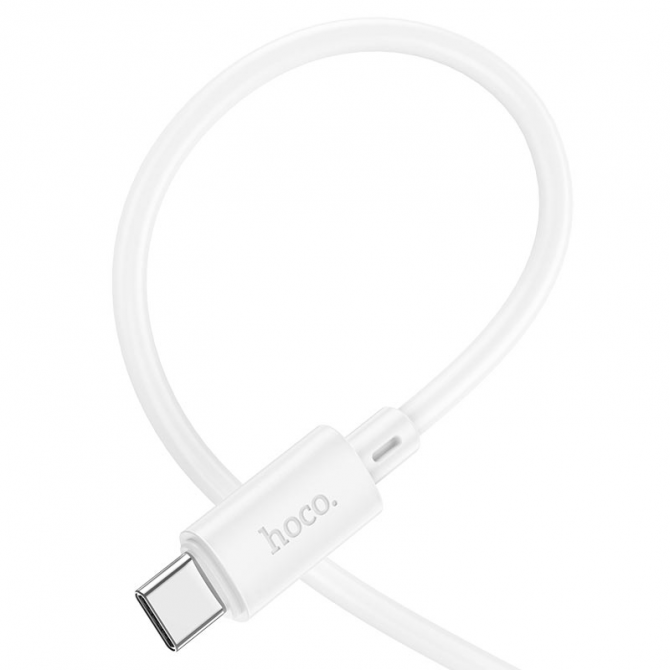 Кабель Hoco X88 Gratified PD for Type-C to Type-C 60W/3A White 1m-1