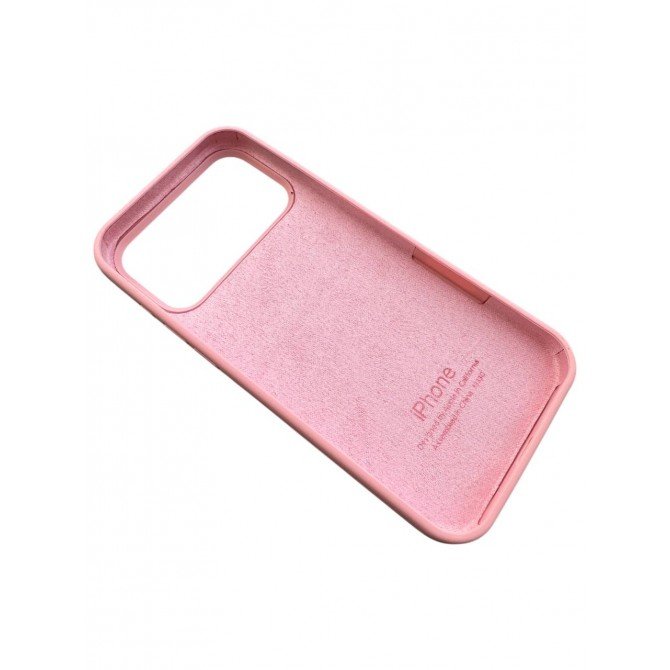 Cиліконовий чохол для iPhone 17 Pro Max Pink FULL-2