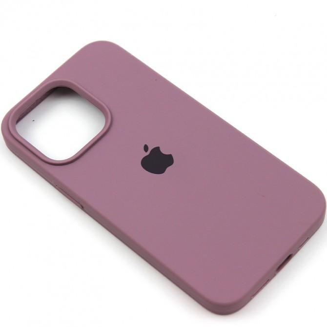 Оригинальный силиконовый чехол для iPhone 13 mini Смородиновый FULL-2