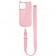 Чехол TPU Cat with straps для Apple iPhone 12 / 12 Pro (6.1") Pink