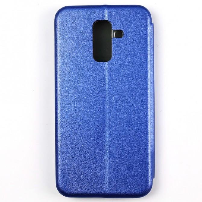 Чохол книжка U-Like Best для Samsung A605 Galaxy A6 Plus 2018 Синій-2