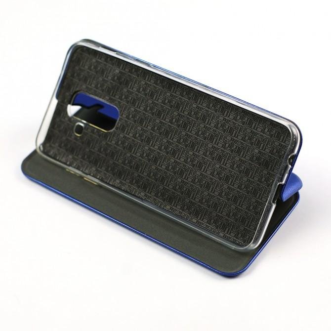 Чохол книжка U-Like Best для Samsung A605 Galaxy A6 Plus 2018 Синій-3