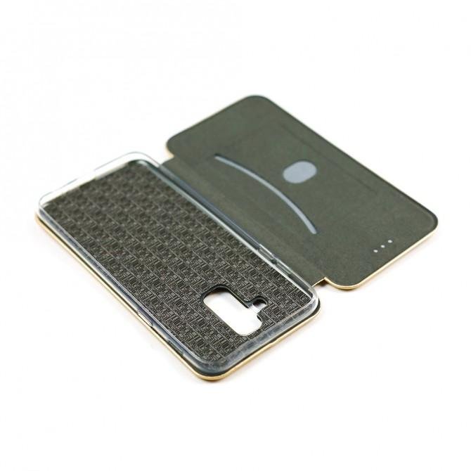 Чохол книжка U-Like Best для Samsung A605 Galaxy A6 Plus 2018 Золотий-5