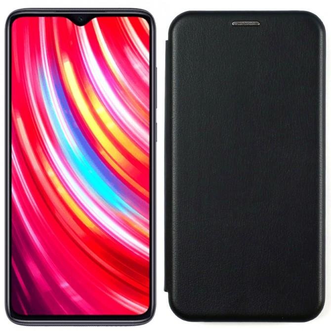 Чехол книжка U-Like Best для Xiaomi Redmi Note 8/Note 8 2021 Чёрный